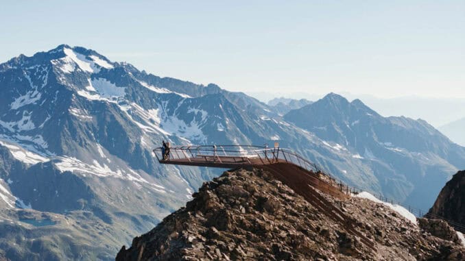Gipfelplattform Top of Tyrol ©Andre Schoenherr