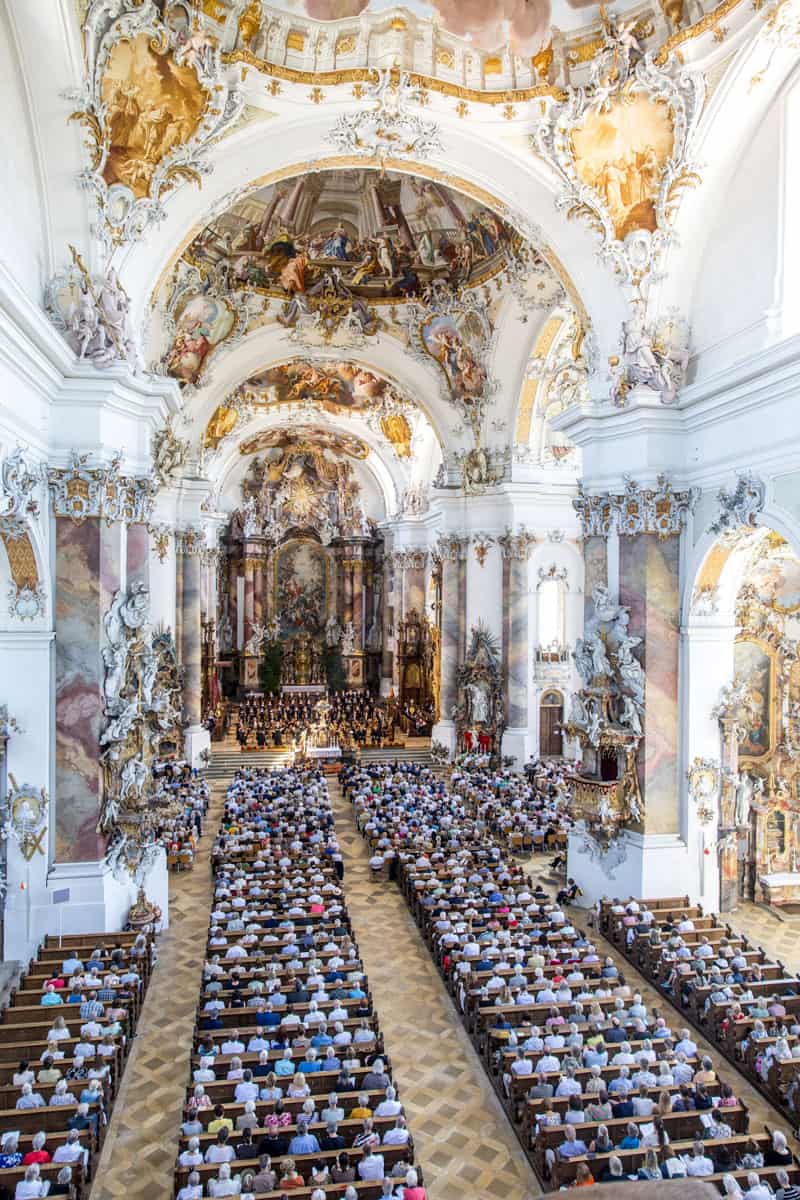 Basilika Ottobeuren Auffuehrung 2025 ©Ralf Lienert Allgaeuer Zeitung