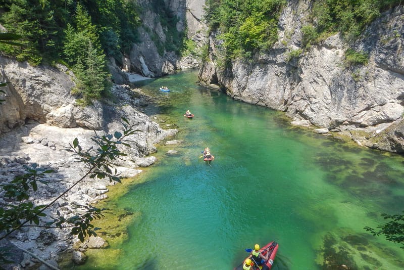 Flussexpedition auf der Steyr ©geoventure Herbert Schoerkhuber