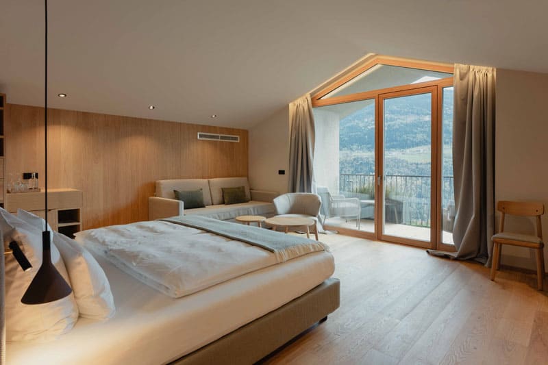 Niedermair Nature Retreat Zimmer ©Matteo Olivo