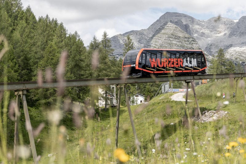 Wurzeralm Standseilbahn ©HIWU Hinterramskogler