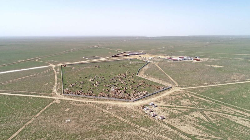 Karaman Ata. Necropolis ©RSE Kazrestavratsiya MKI RK