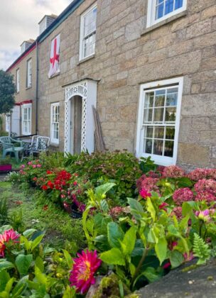 Hauser in der Hugh Town Street auf St. Marys Scilly Islands ©Elsa Maria Honecker